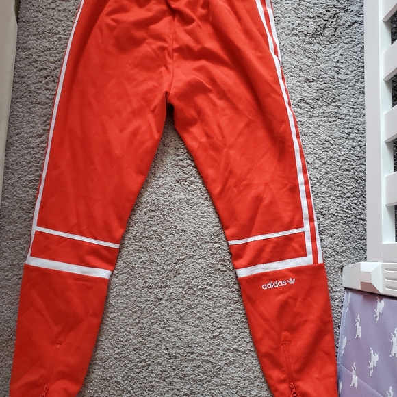 adidas Pants & Jumpsuits Adidas Track Pants Xs Red Poshmark